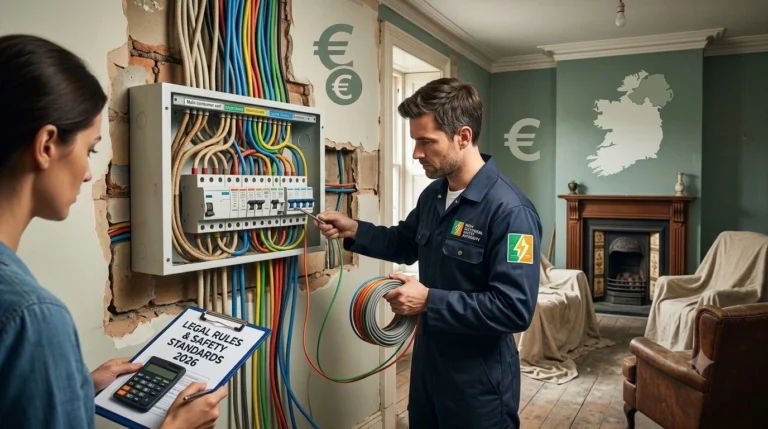 Rewiring a House in Ireland costs