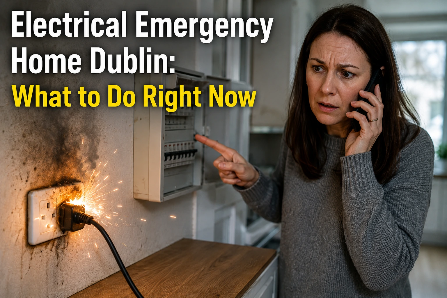 Electrical Emergency Home Dublin What to Do Right Now