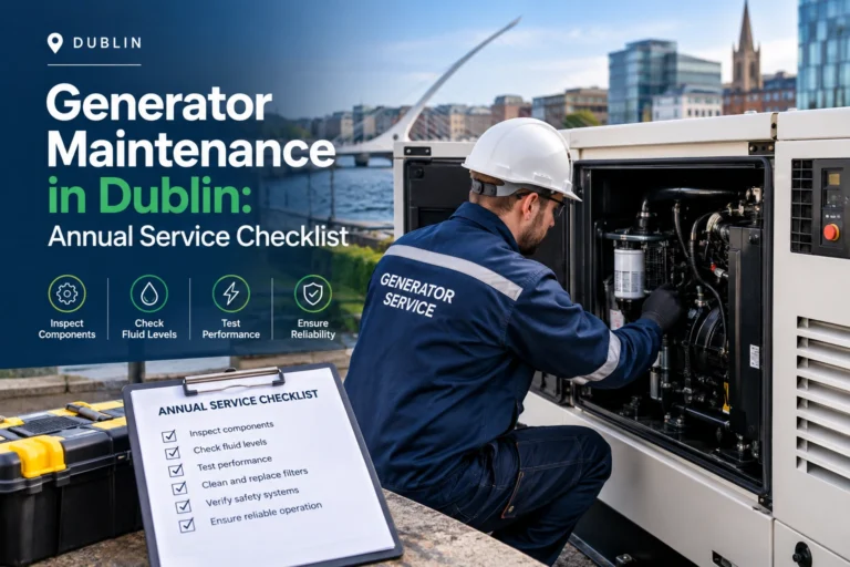 Generator Maintenance in Dublin: Annual Service Checklist