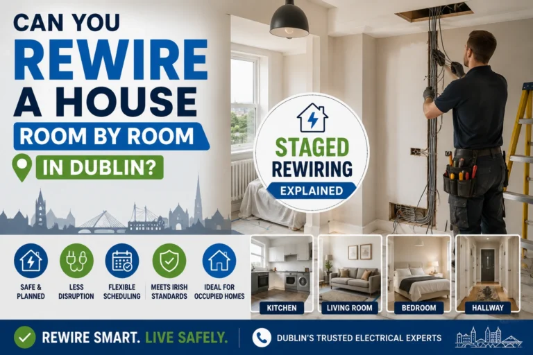 Can You Rewire a House Room by Room in Dublin